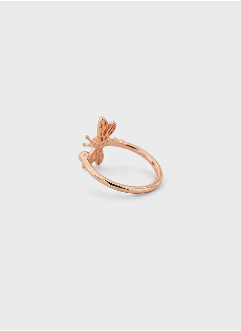 OLIVIA BURTON - Dancing Dragonfly Ring - Image 1