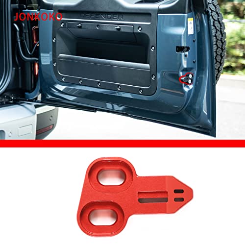 TINKI Fits for Land Rover Defender 110 2020 2021 2022 Accessories Car Tailgate Door Lock Outer Buckle Striker Limiting Stopper Trim, Solve Abnormal Noise, Prevent Move - Image 2