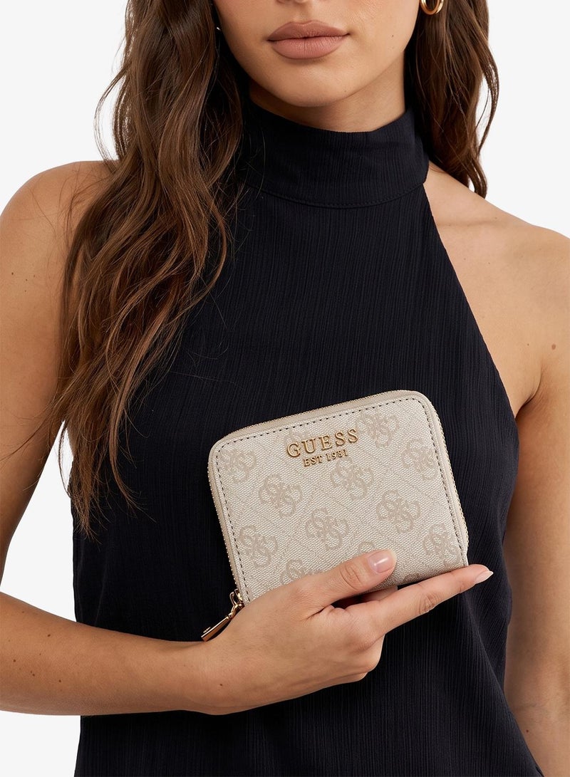 GUESS Laurel II Small Zip Around Bi-Fold Wallet - Image 1