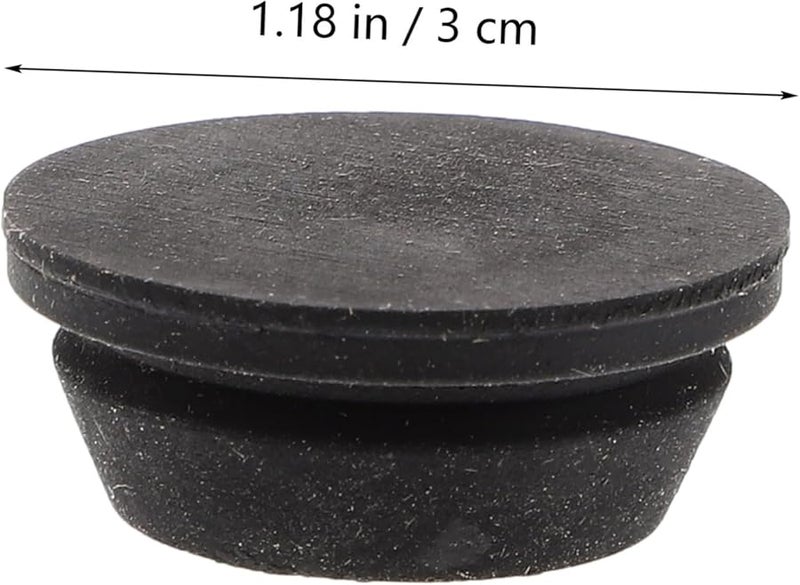 Mikikit 10Pcs Rubber Air Conditioner Drain Plug Kit for Split Units Prevents Water Damage - Image 3