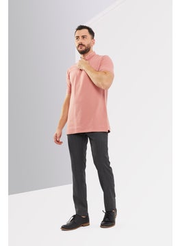THE KOOPLES Men Regular Fit Micro Stripes Chino Pants, Black  - Image 2