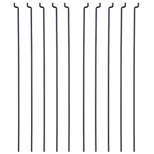 Hobbypark Φ1.2mm x L120mm Steel Z Style Pull/Push Rods Parts for RC Airplane Plane Boat Replacement (Pack of 10) - Image 4
