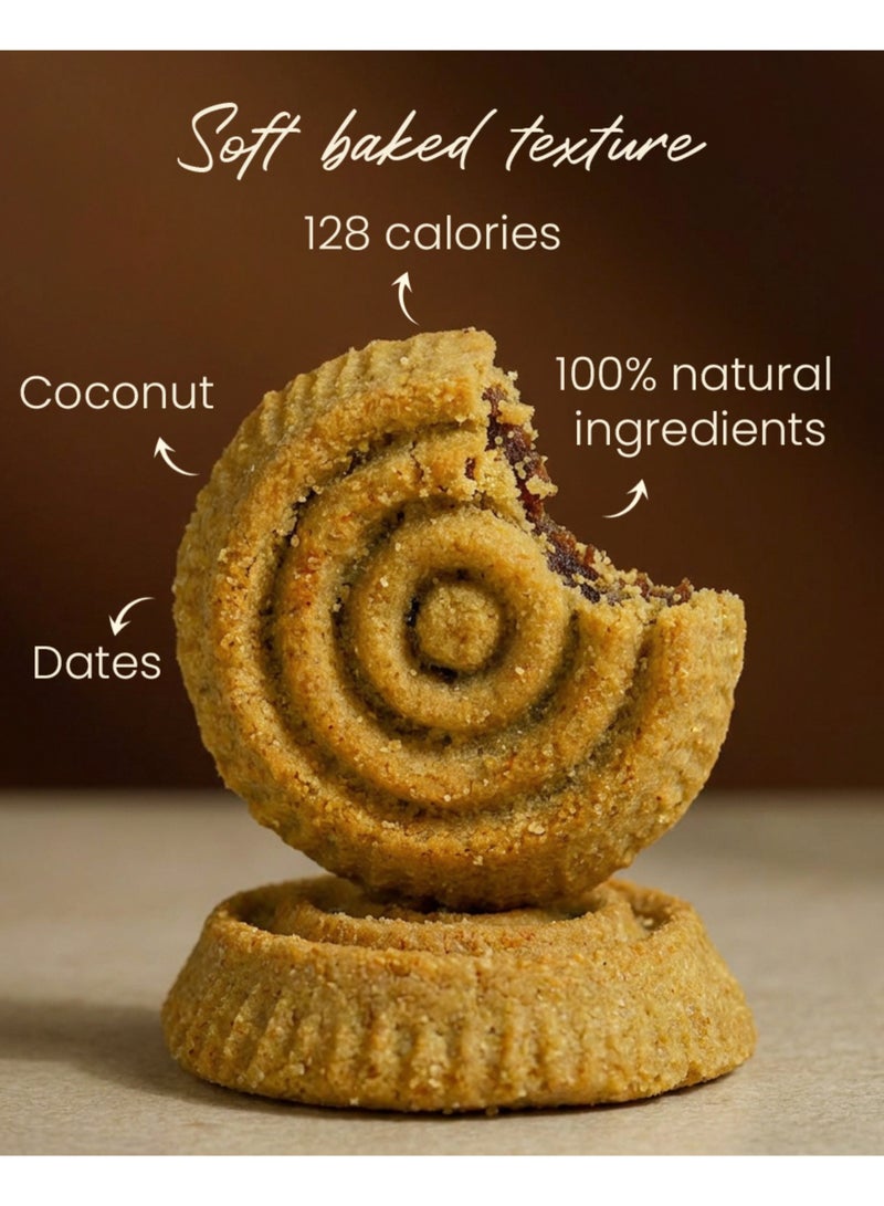 Maamouly - Dates Maamoul | Box of 12 | zero processed sugar - 100% Natural-  420 Gram - Image 3