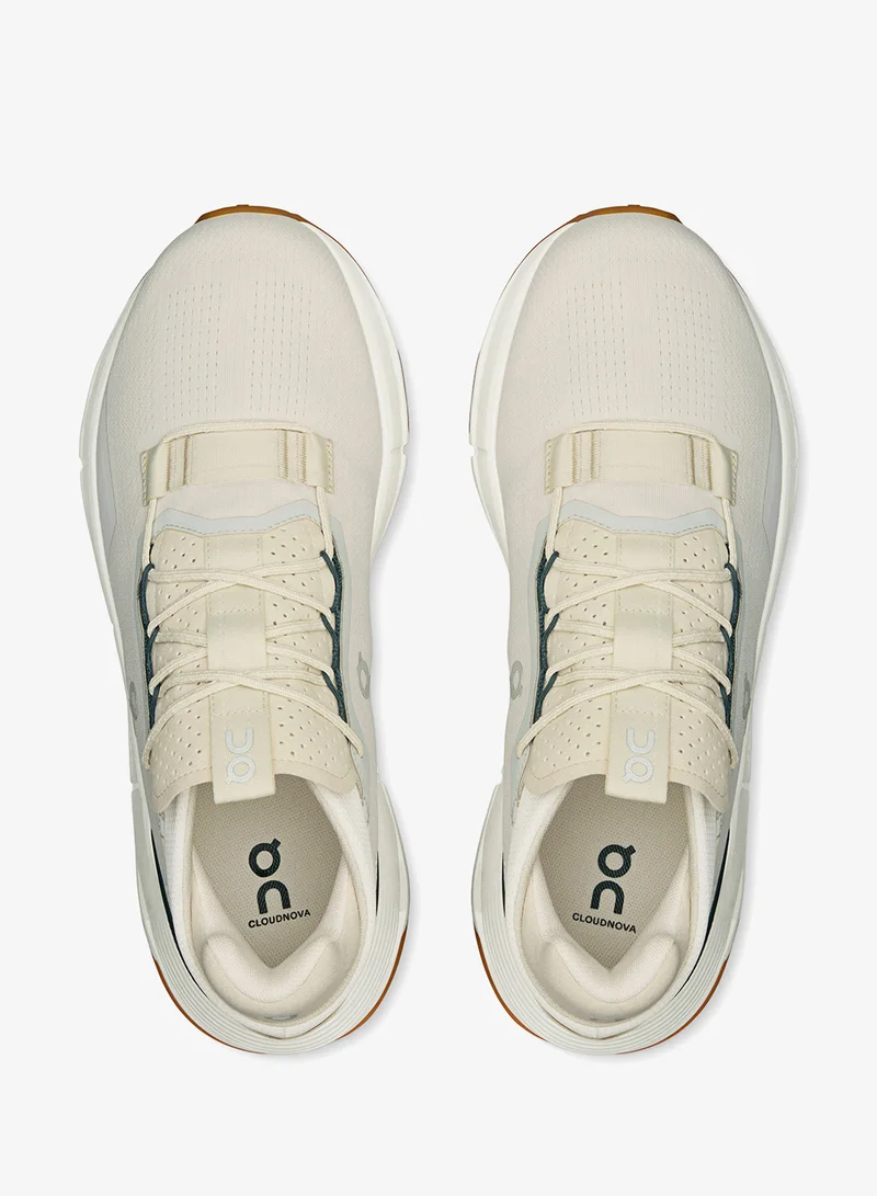 On Running Grain | Ivory Cloudnova 2 for Men | Best Price UAE