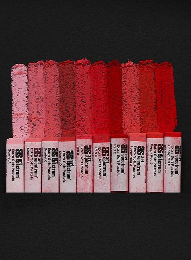 Art Spectrum : Extra Soft Square Pastel : Set of 10 : Reds - Image 2