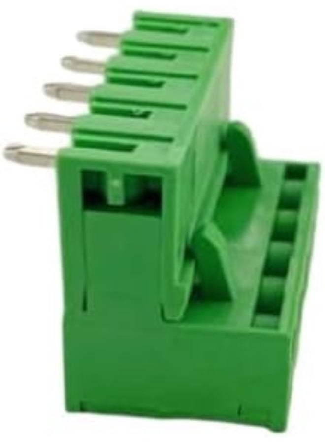melfi C Phoenix Type Connector 5 Pin/Way Pitch 2.5Mm Male And Female Screw Terminal Block Connector Green Color Pluggable Type With Straight- Pin Pack Of 5 - Image 5