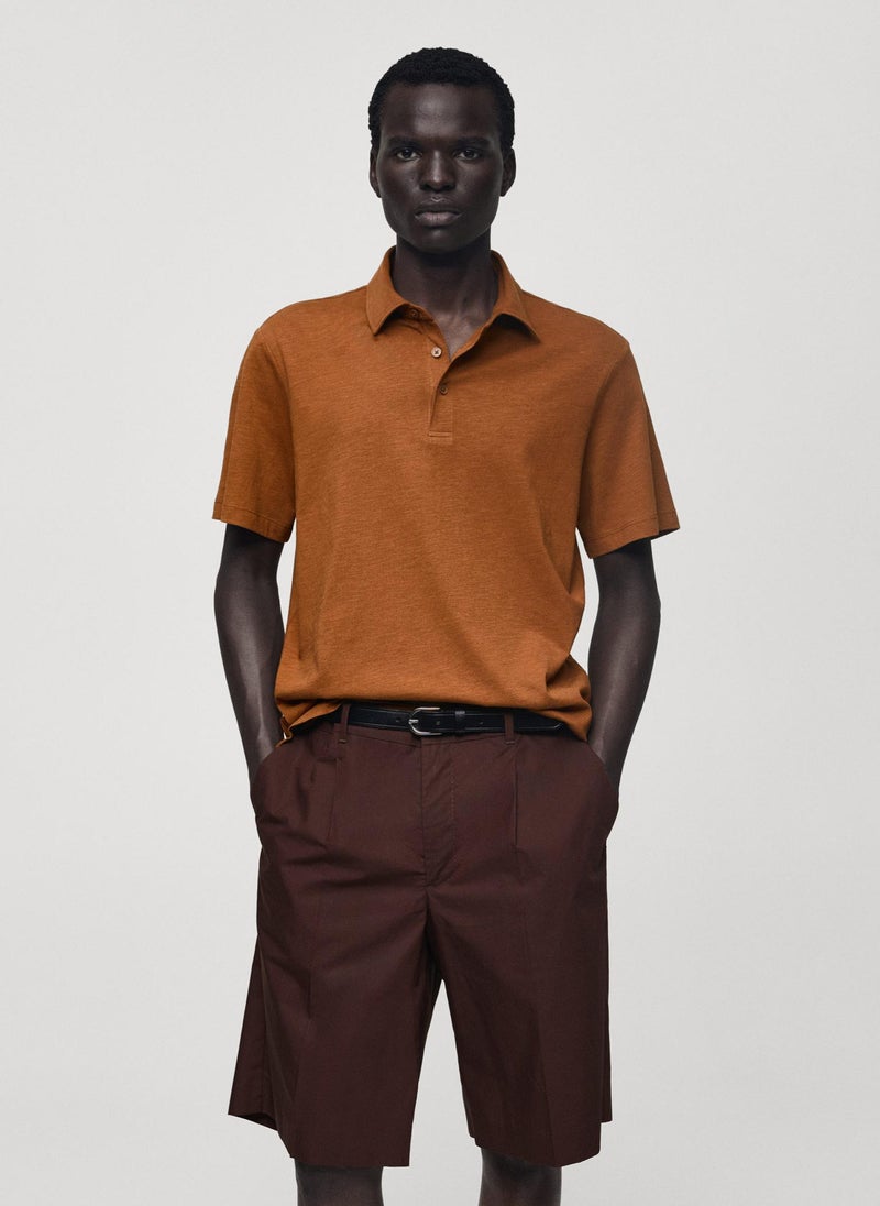 Mango Man Regular Fit Polo Shirt  - Image 1