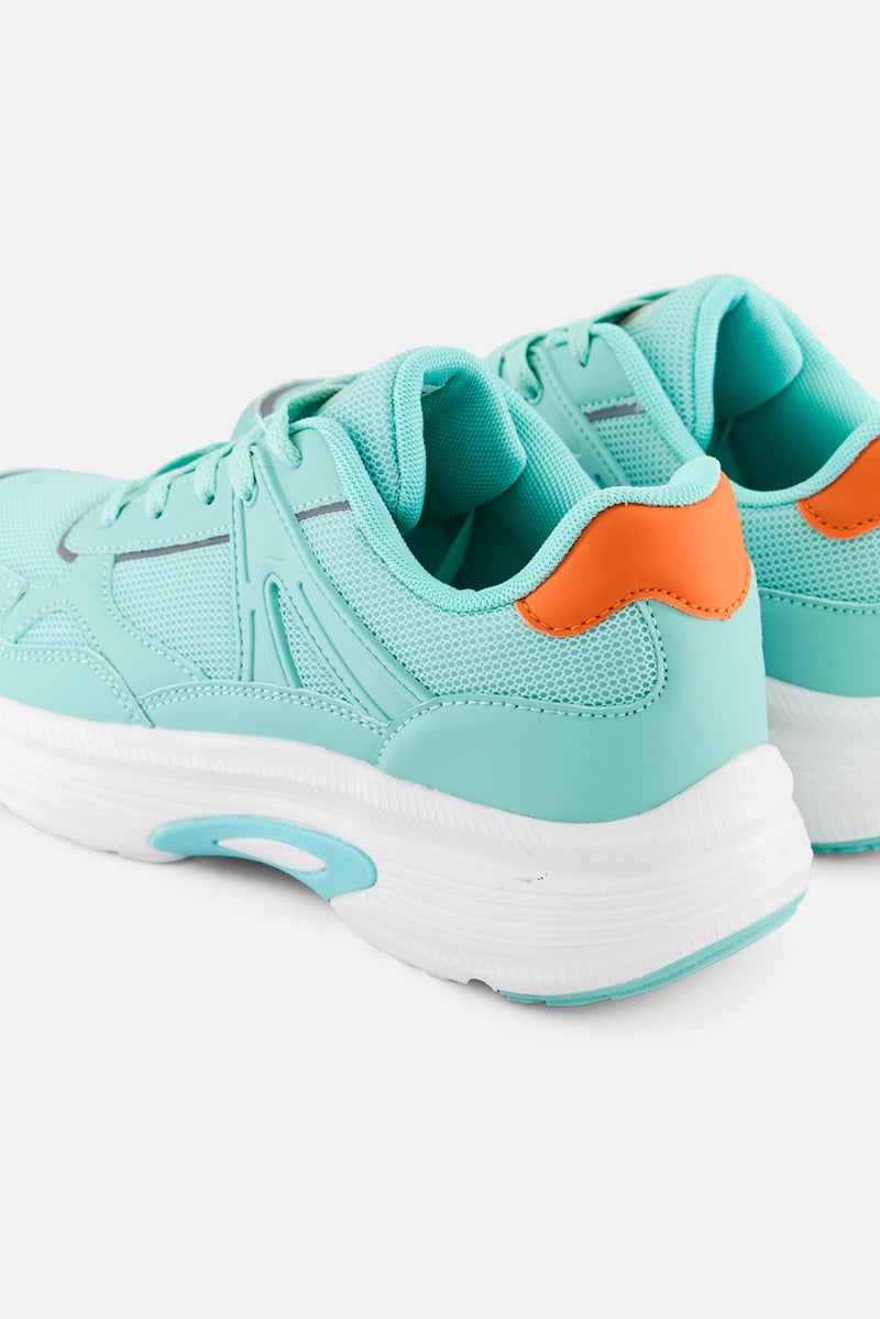 RBX Women Lace Up Outdoor Shoes, Turquoise  - Image 2
