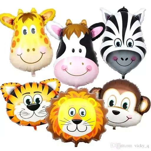SOI Jungle Theme Birthday Decoration Items - 54 pcs, Birthday Decoration Items For Boy, Girl | Jungle Safari Birthday Decoration For Kids | Forest Theme - Image 3