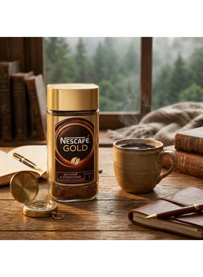 Nescafe Gold Ground Coffee, 190g, Jar 190grams Single - Image 2