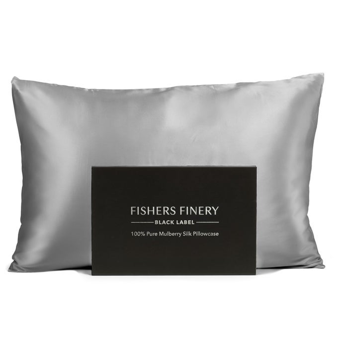 30MM 100 PURE MULBERRY SILK PILLOWCASE GOOD HOUSEKEEPING QUALITY TESTED SILVER KING