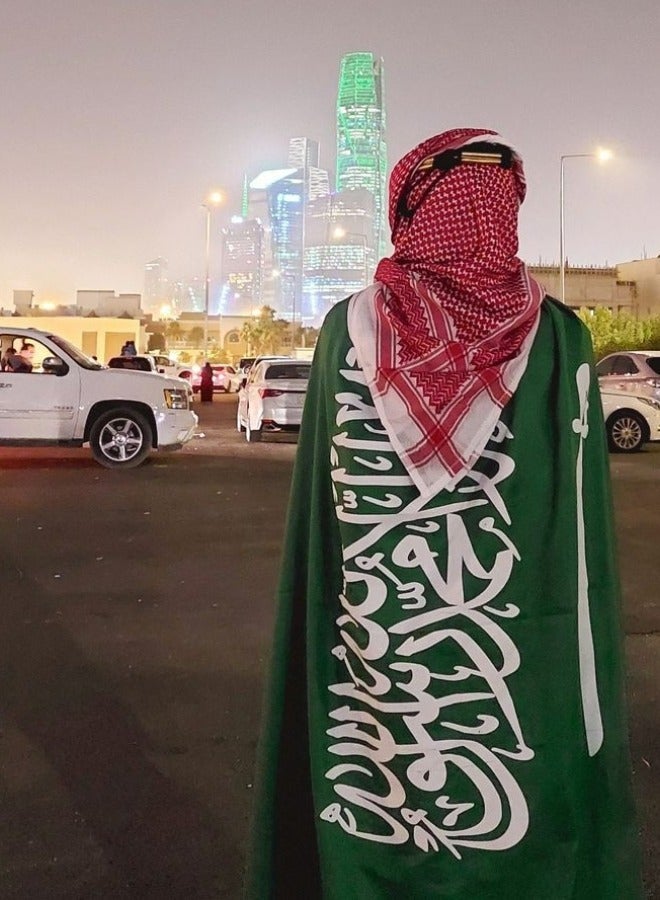 Kingdom of Saudi Arabia Flag – Double-Sided Outdoor Flag (80 x 120 cm) Ready for National Day - Image 2