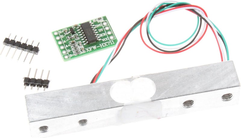 NOYITO 1kg 5kg 10kg 20kg Load Cell and HX711 Combo Pack Kit - Load Cell Amplifier ADC Weight Sensor (5kg+HX711) - Image 1