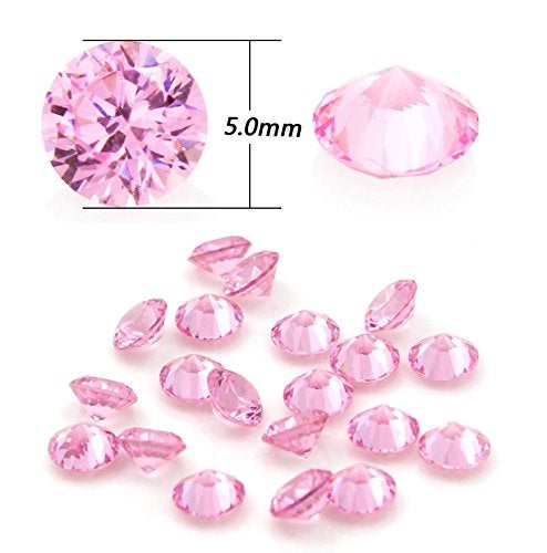 Beffy 96Pcs 5mm Crystal Birthstones for Floating Charms Living Memory Lockets DIY Pendant Necklace - Image 3