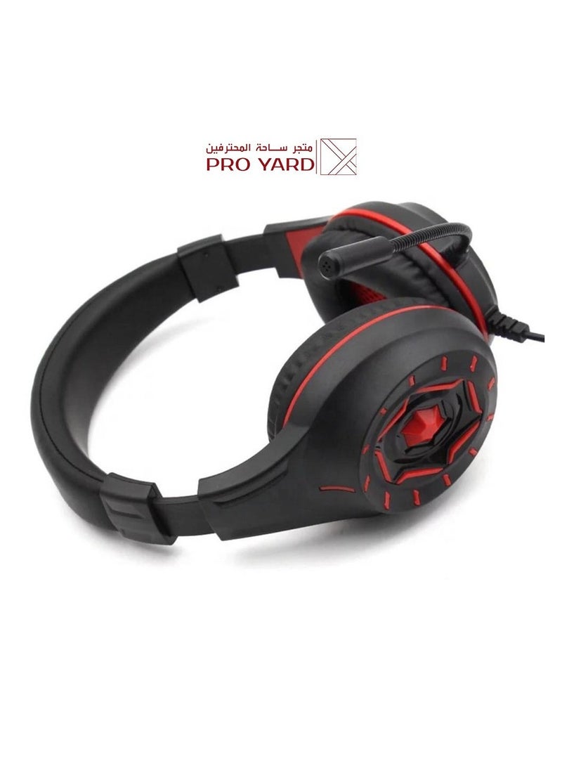 PROYARD wired red color headset from Pro Yard - Image 1