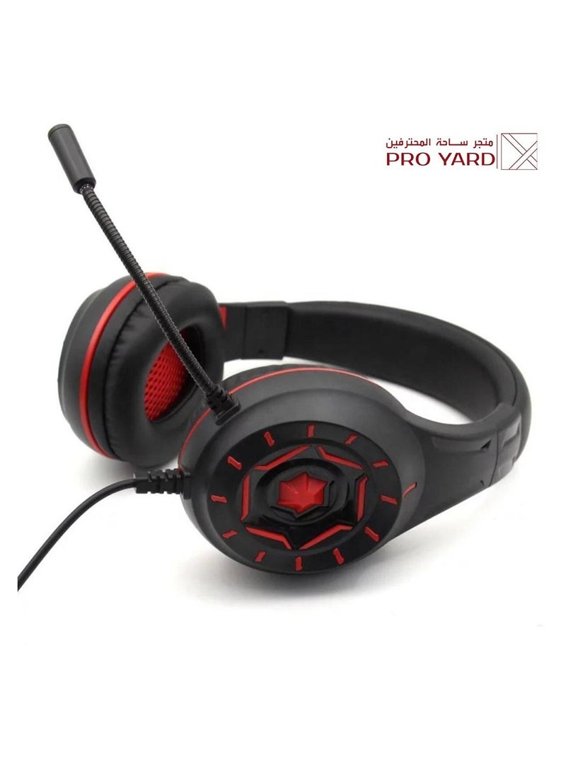PROYARD wired red color headset from Pro Yard - Image 3