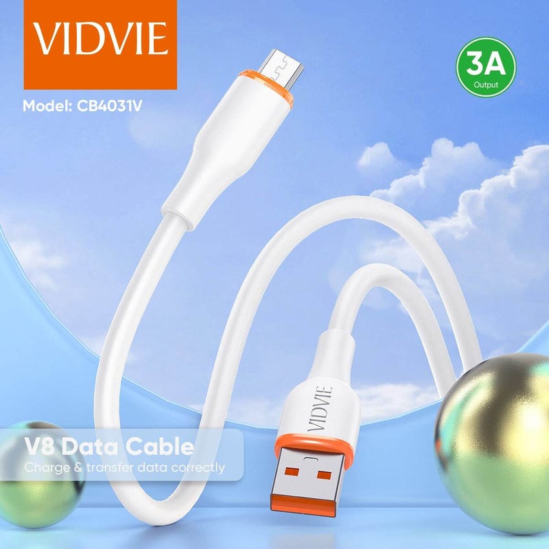 Vidvie CB4031v Micro Data Cable   Universal Data Transfer & Power - Image 1