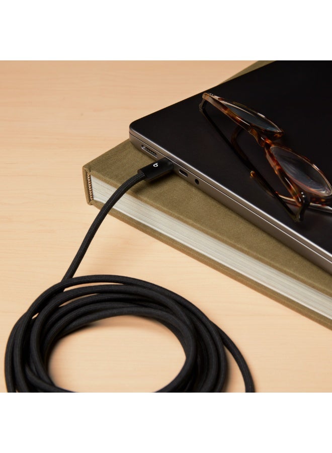 Beats USB‑C to USB‑C Braided Cable (3 m / 10 ft) – Bolt Black 3meter black - Image 3