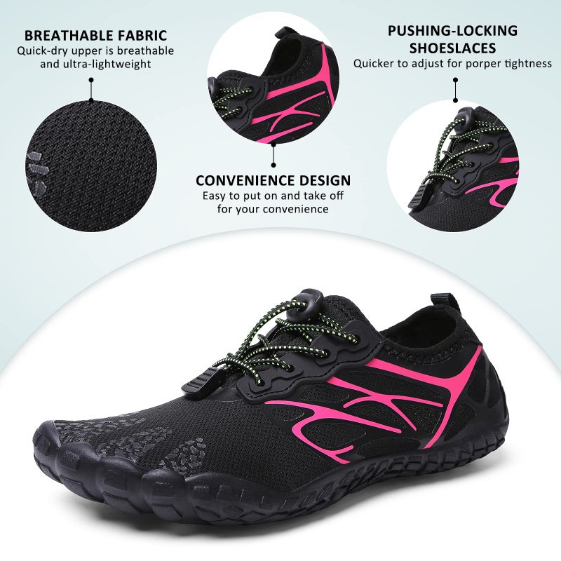 ziitop Water Shoes for Men Women Beach Barefoot Swim Rock Climbing Pool Shoes Socks, Anti-Slip Breathable Quick Dry Lightweight Slip-on, Outdoor Sport Hiking Walking Boating Fishing Diving Surfing - Image 4