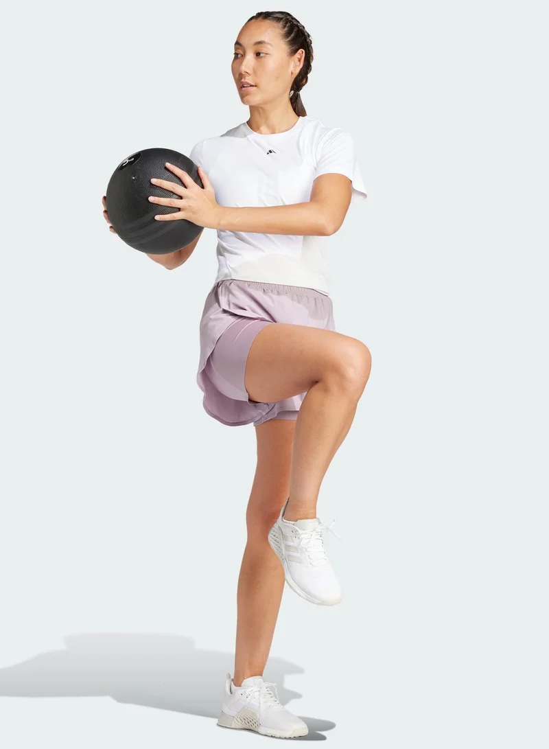 adidas شورت 2 في 1 مصمم للتدريب