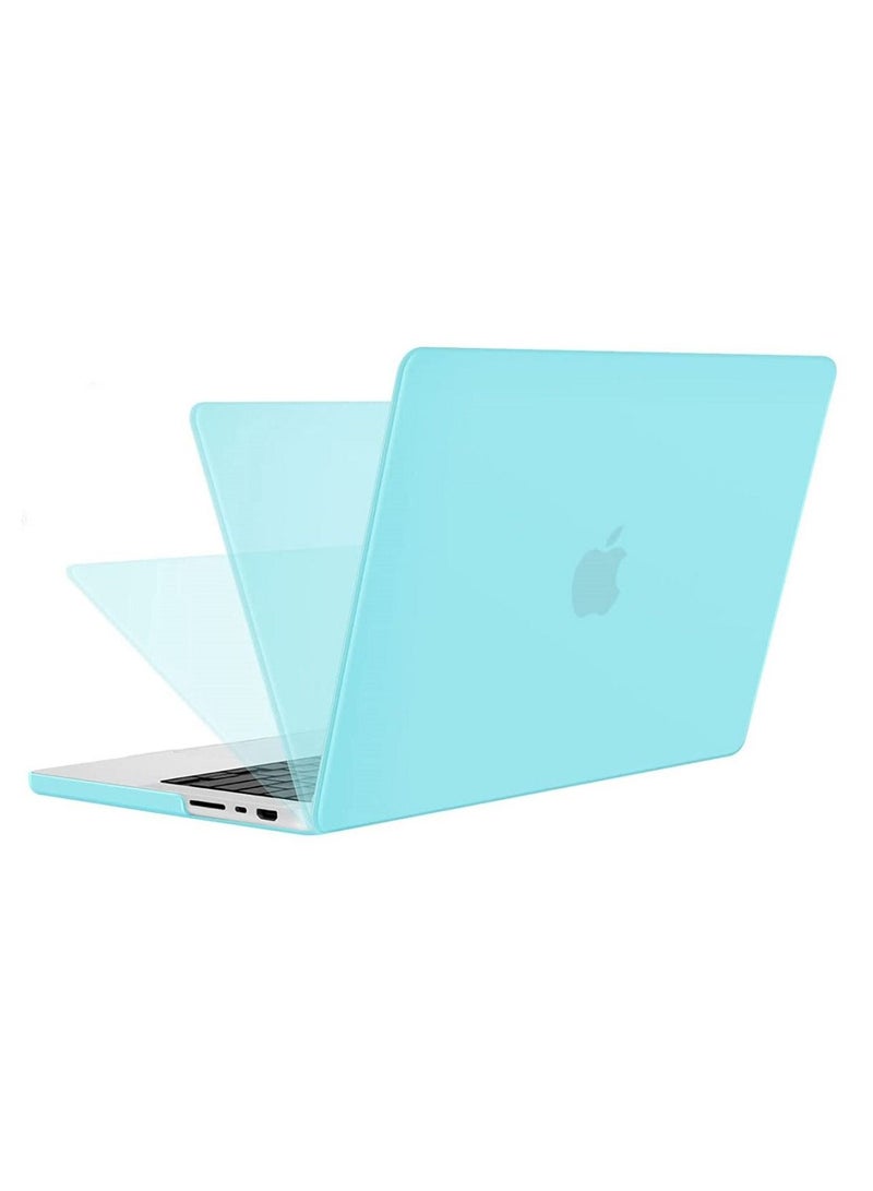AMM Hard Shell Case with US Layout English Keypad Cover and Screen Protector Compatible for MacBook Pro 14-Inch 2021 2022 Release A2442 M1 Pro M1 Max with Liquid Retina XDR Display Touch ID Turquoise - Image 5