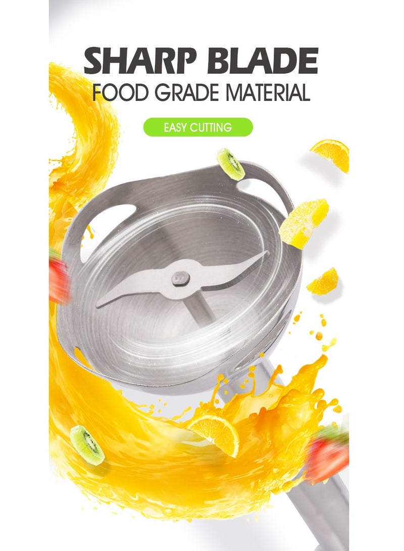 JAMAKY Hand Blender -500W Electric Hand Blender Portable Hand Blender - Stainless Steel - JMK3001 - Image 3