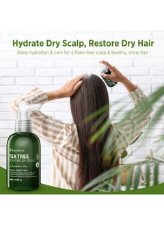 Roycederm RoyceDerm Tea Tree Scalp Relief Spray: Leave-In Scalp Care for Dry, Flaky, and Itchy Scalp - Tea Tree Oil Formula for Comfort, Hydration, and Balance - Conditioning Support for Women & Men  - Image 5
