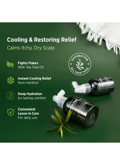 Roycederm RoyceDerm Tea Tree Scalp Relief Spray: Leave-In Scalp Care for Dry, Flaky, and Itchy Scalp - Tea Tree Oil Formula for Comfort, Hydration, and Balance - Conditioning Support for Women & Men  - Image 2