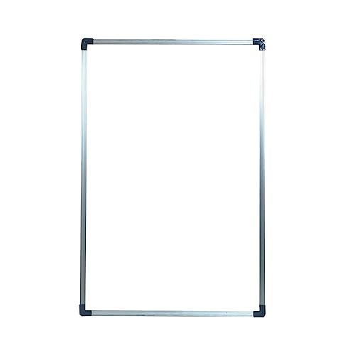 Roger & Moris Aluminium Framed Non Magnetic White Board with Marker, Wooden Duster for Home, School, College, Office (Size : 1.5 feet x 1 Foot) - Image 4