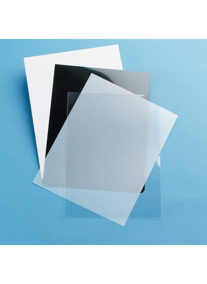 Grafix Film Sanded 8.5 X 11” Pack Of 6 Translucent Sheets Design Your Art And Shrink It To Create Jewelry Embellishments Paper Crafts Gift Tags Ornaments 6 Count Ksf6 S  - Image 2