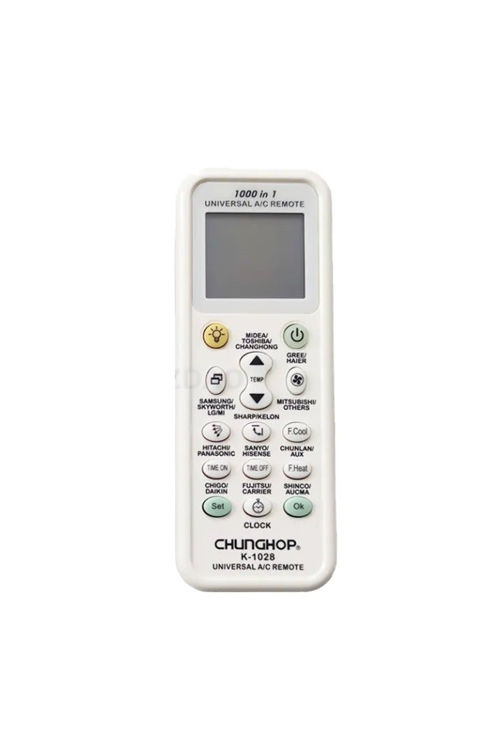 Chunghop Universal A/C Remote 1000 in 1 K-1028 - Image 2