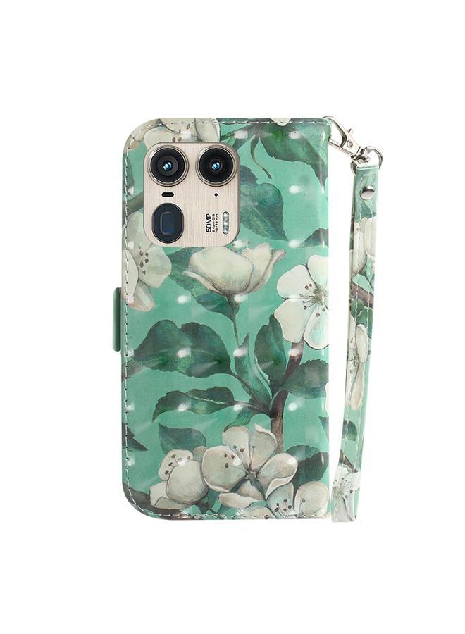 اس-توب جراب لهاتف موتورولا إيدج 50 ألترا، جراب جلدي ملون ثلاثي الأبعاد قابل للطي - Image 3