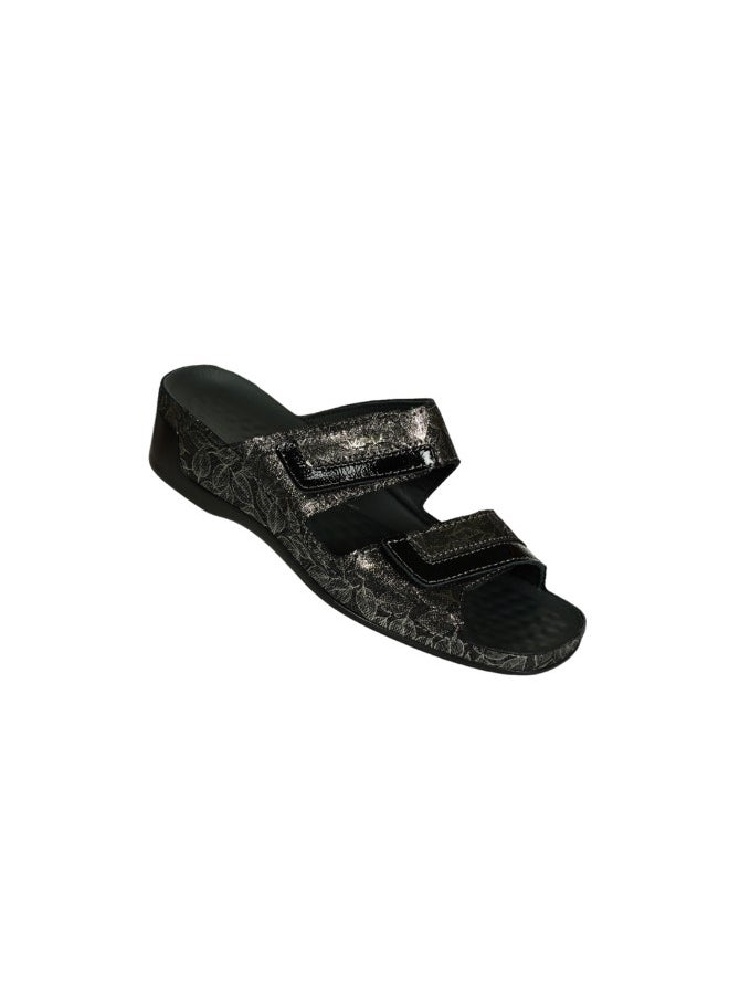 VITAL 148-1055 Vital Ladies Tina - Yamaha/Naplack Sandals 08062 Black - Image 1