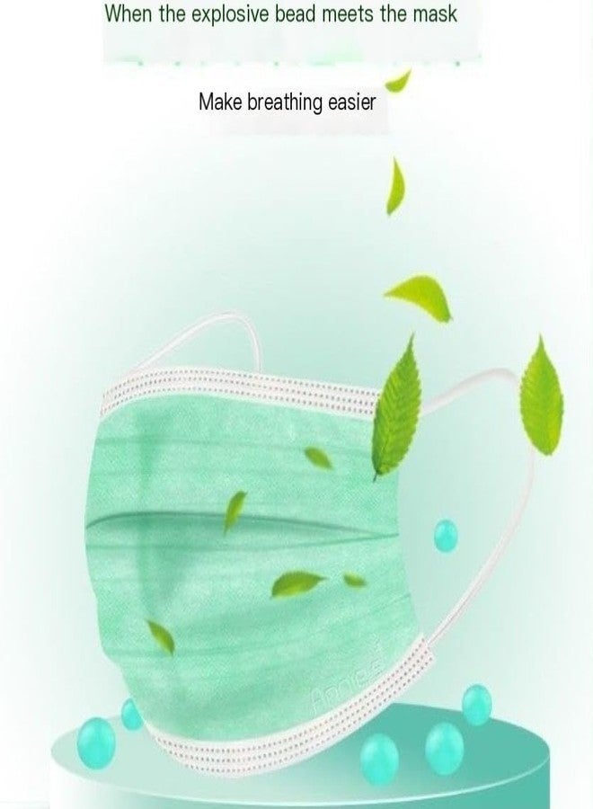 Linpel Mint-Infused Air Freshening Beads/Crush Balls - 400pcs for Masks & Personal Air Spaces - Ideal for Workout Masks, Menthol Beads (Large 400) - Image 5