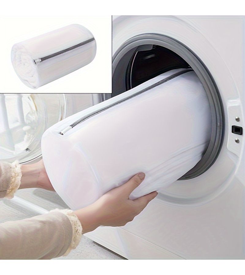 1Pc Durable Shoe Washing Bag Mesh Laundry For Sneakers Travel Storage - Image 1