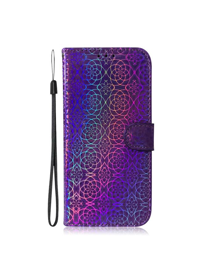 S-TOP Case For Nokia C21 Colorful Magnetic Buckle Leather Phone Case - Image 2