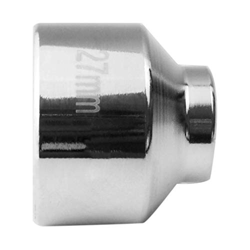 Ibetter 27mm 6-Point Socket, Low Profile Oil Filter Wrenc, 3/8" Drive Heavy Duty Oil Filter Cap Removal Tool For Mercedes-Benz A-Class,Ford,Renault,Nissan,Dodge,Hyundai,Kia,Mini,Fiat. (Silver) - Image 3