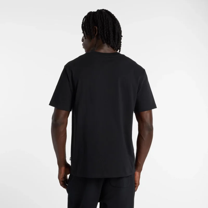 New Balance Black Classic Tri-Logo T-shirt for Men | Best Price UAE