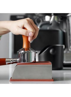 Generic Coffee Tamping Station – High-Quality Stainless Steel & Non-Slip Silicone Base – For Professional Espresso Preparation  - Image 2