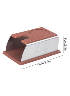 Generic Coffee Tamping Station – High-Quality Stainless Steel & Non-Slip Silicone Base – For Professional Espresso Preparation  - Image 4