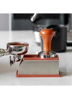 Generic Coffee Tamping Station – High-Quality Stainless Steel & Non-Slip Silicone Base – For Professional Espresso Preparation  - Image 5
