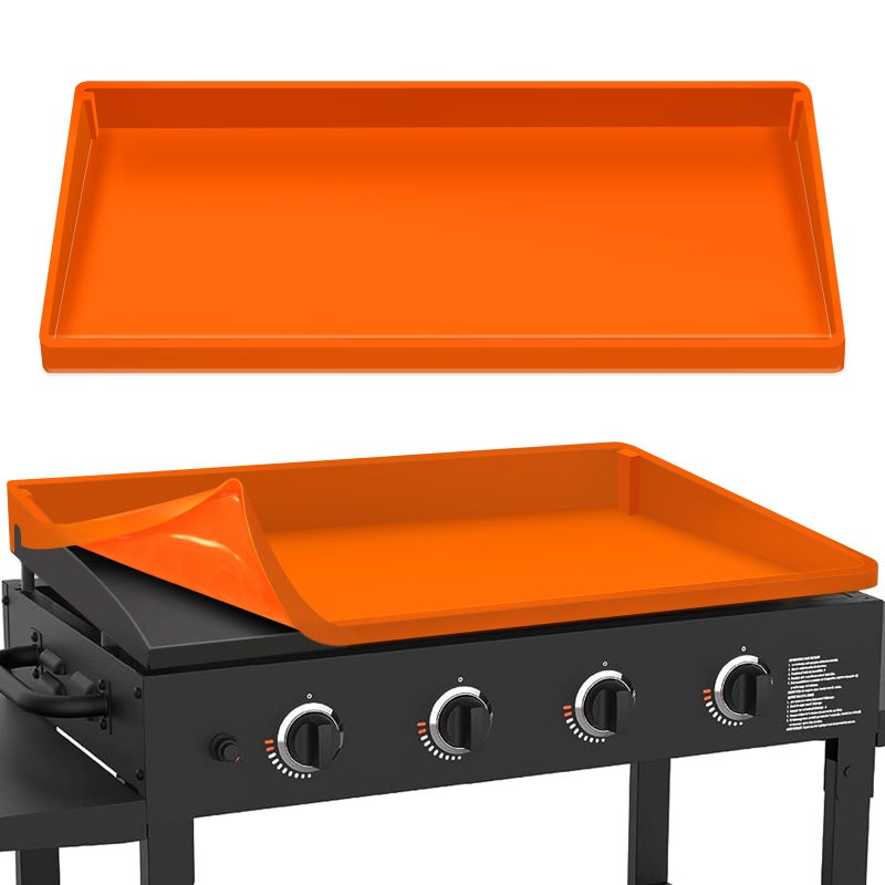 Silicone Griddle Cover Mat for Blackstone Grill Accessories 36 inch Full WrapAround Griddle Flat Top Cover FoodGrade Protection Grill Buddy Mats