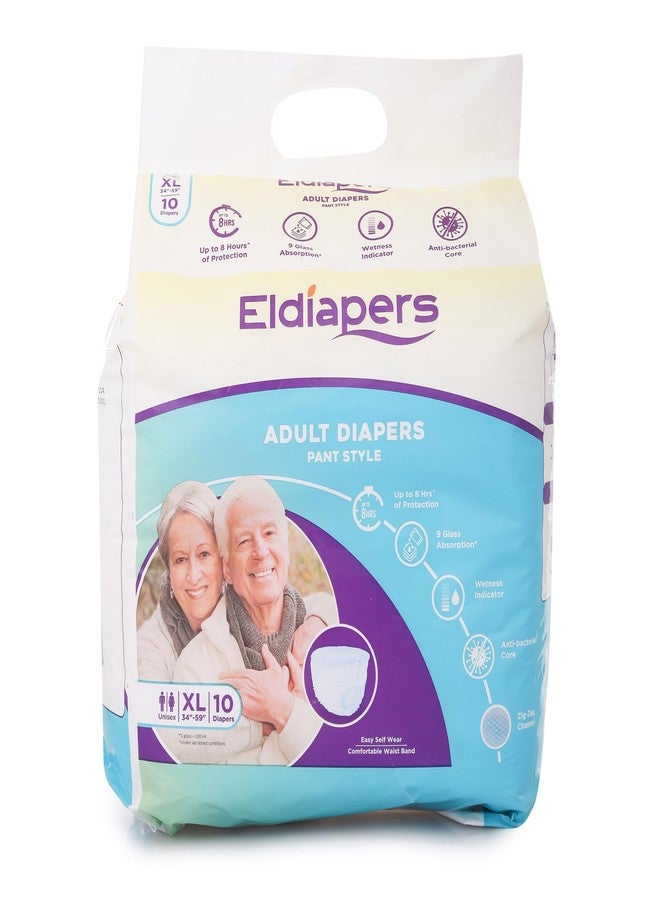 الحفاضات إلديابرز L10 عبوة من 6 حفاضات للكبار بنمط السراويل - Image 2