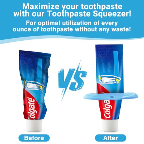 Tilcare Self-Closing Toothpaste Caps by Tilcare - No Waste Cap Dispensers for Kids Bathroom - Mess-Free Toothpaste Lids - Easy to Use, Food Grade Silicone and BPA-Free Toppers - Image 5