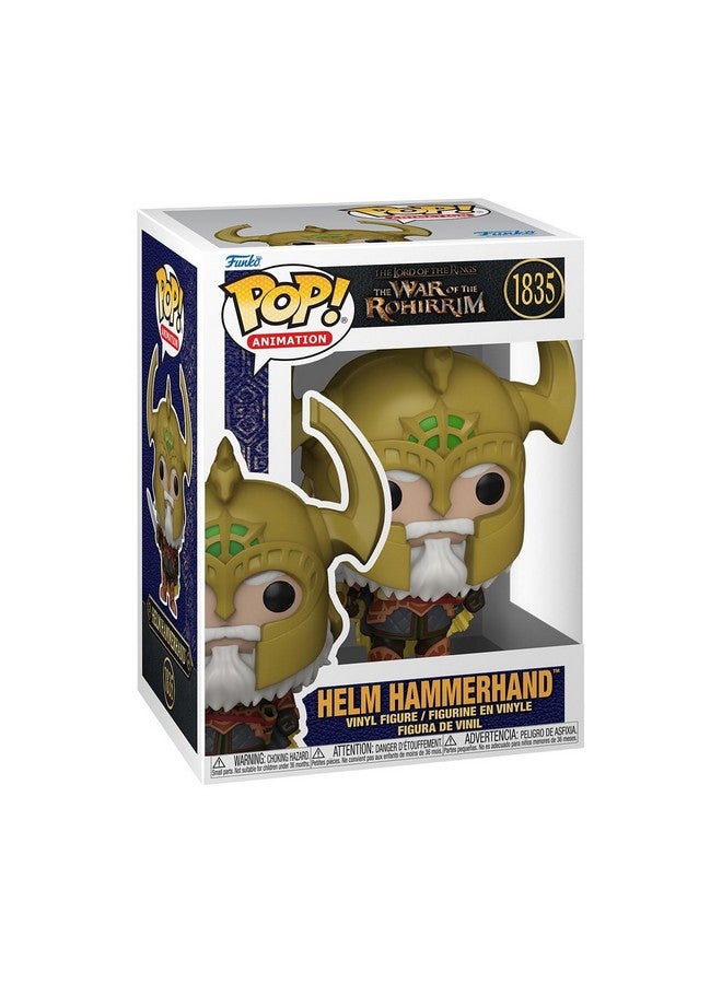 Funko Pop! Animation - The Lord of The Rings: The War of The Rohirrim - Helm Hammerhand - Collectable Vinyl Figure - Gift Idea - Official Merchandise - Toys for Kids & Adults - Fantasy Fans - Image 1