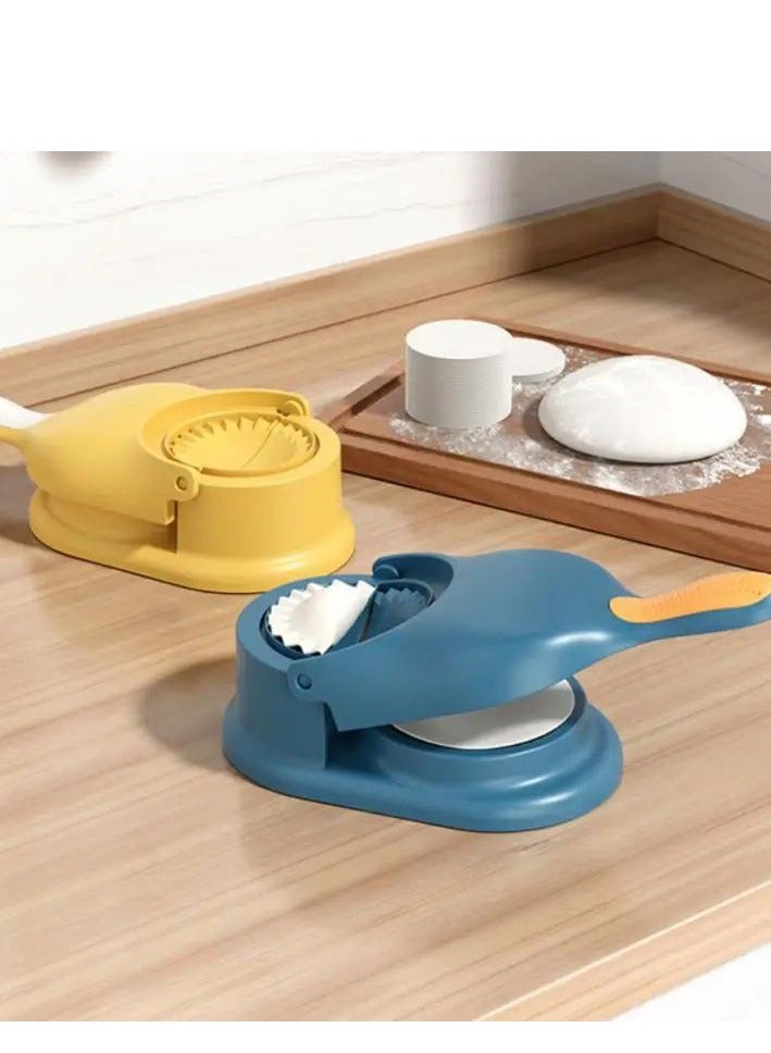 2 in 1 Dumpling Making Machine - Maker,Skin Press Mould for Mould Machine, Kitchen Dumpling Puri Maker Pressing Baking Tool and Kitchen Tool IR - Image 3