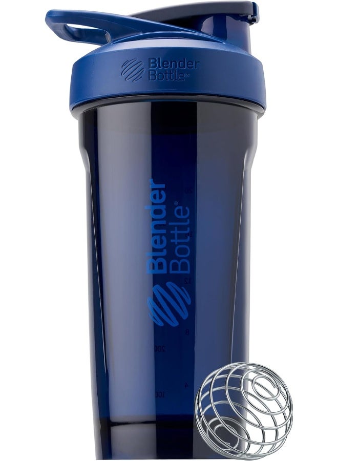 Blender Bottle Blenderbottle Strada Shaker Cup Perfect For Protein Shakes And Pre Workout, 28-Ounce, Blue - Image 1