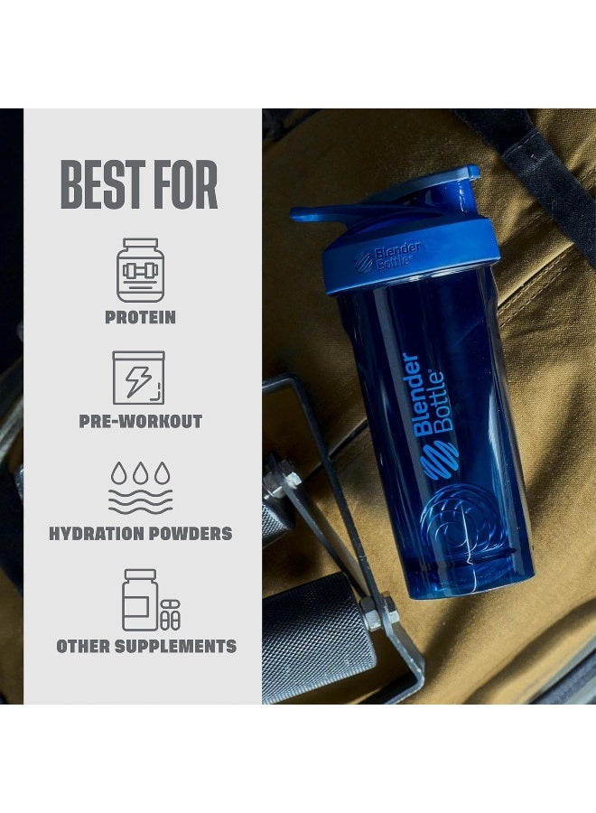 Blender Bottle Blenderbottle Strada Shaker Cup Perfect For Protein Shakes And Pre Workout, 28-Ounce, Blue - Image 4