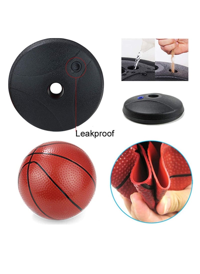 Basketball Stands Height Adjustable Kids Basketball Goal Hoop Set Basketball For Boys Training Practice  - Image 5