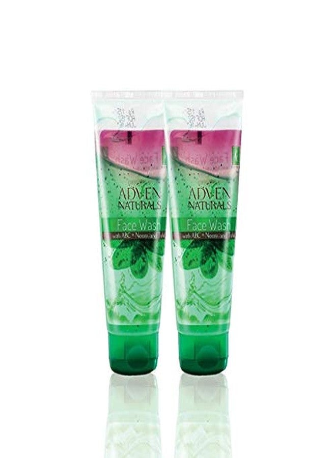 ADVEN - Face Wash With Abc + Neem & Tulsi Gel General Wellness - Pack Of 2 |A-6|